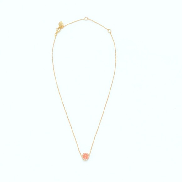 BIMBA Y LOLA Logo Crystals Chain Necklace | Love Collection Bimba Y Lola Coral - Picture 11 of 14